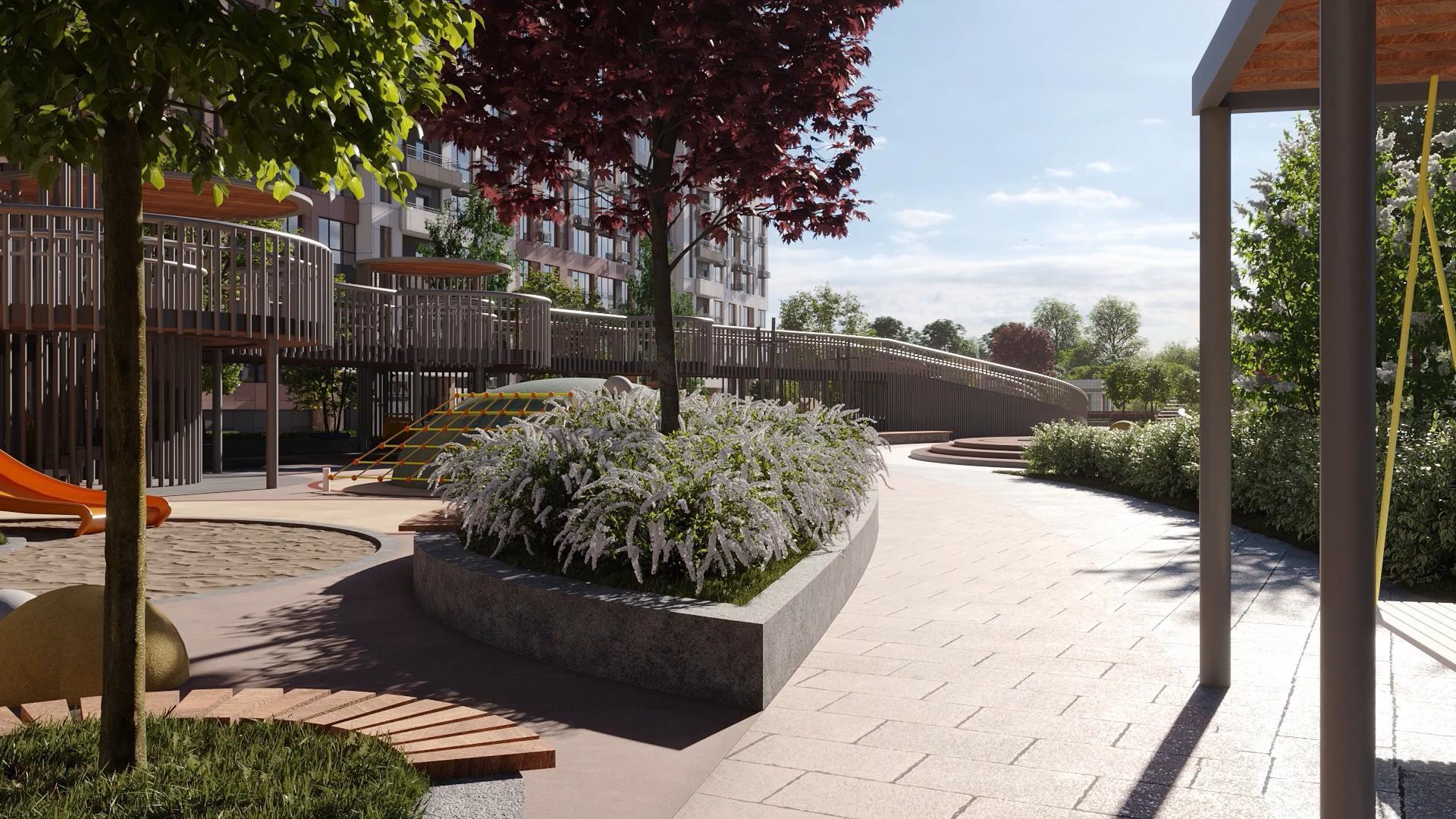 Фото №7: 2-комнатная квартира 68 м² - Краснодар, Центральный внутригородской округ, Табачная Фабрика, мкр. жилой комплекс Все Свои, ул. Колхозная, 5к6