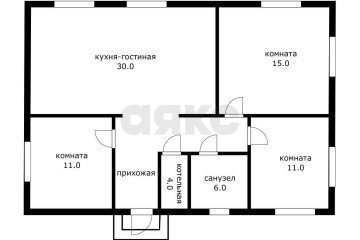 Фото №3: Дом 90 м² - Елизаветинская, ст Кубань-1, ул. Яблоневая, 74