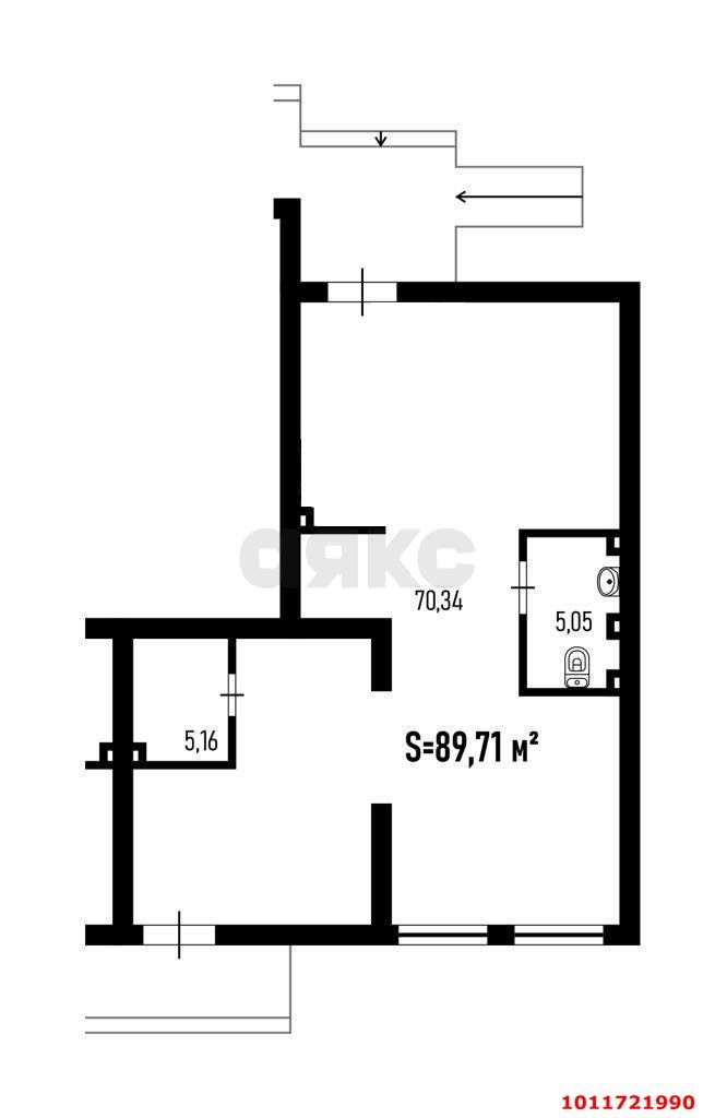 Фото №6: Торговое помещение 90 м² - Краснодар, Губернский, ул. имени Героя Георгия Бочарникова, 14