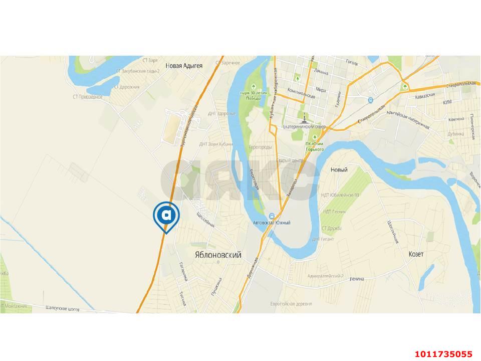 Фото №2: Коммерческая земля 30 сот. - Яблоновский, ул. Тургеневское Шоссе