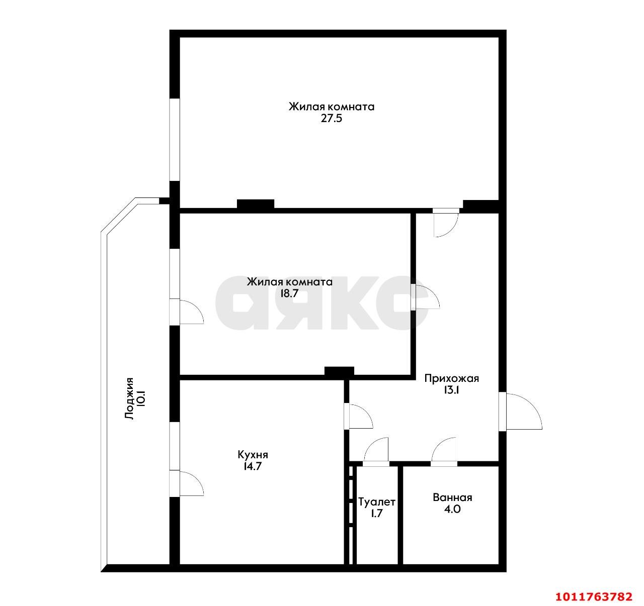 Фото №20: 2-комнатная квартира 70 м² - Краснодар, жилой комплекс Янтарный 2, Прикубанский внутригородской округ, Фестивальный, мкр. Солнечный, ул. Ковалёва, 46