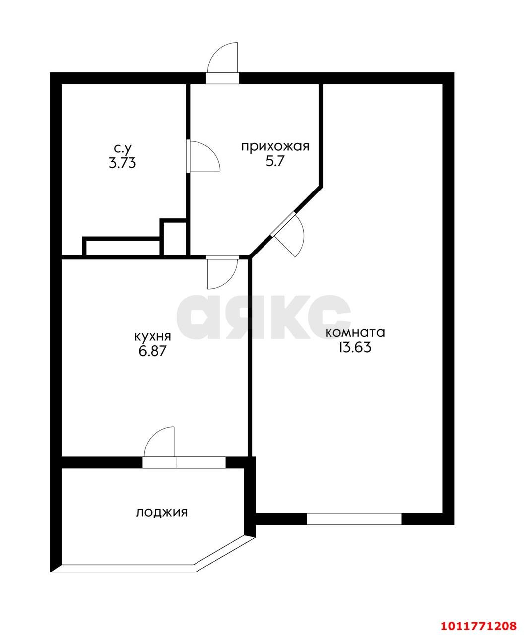 Фото №7: 1-комнатная квартира 31 м² - Краснодар, Достояние, ул. Конгрессная, 31