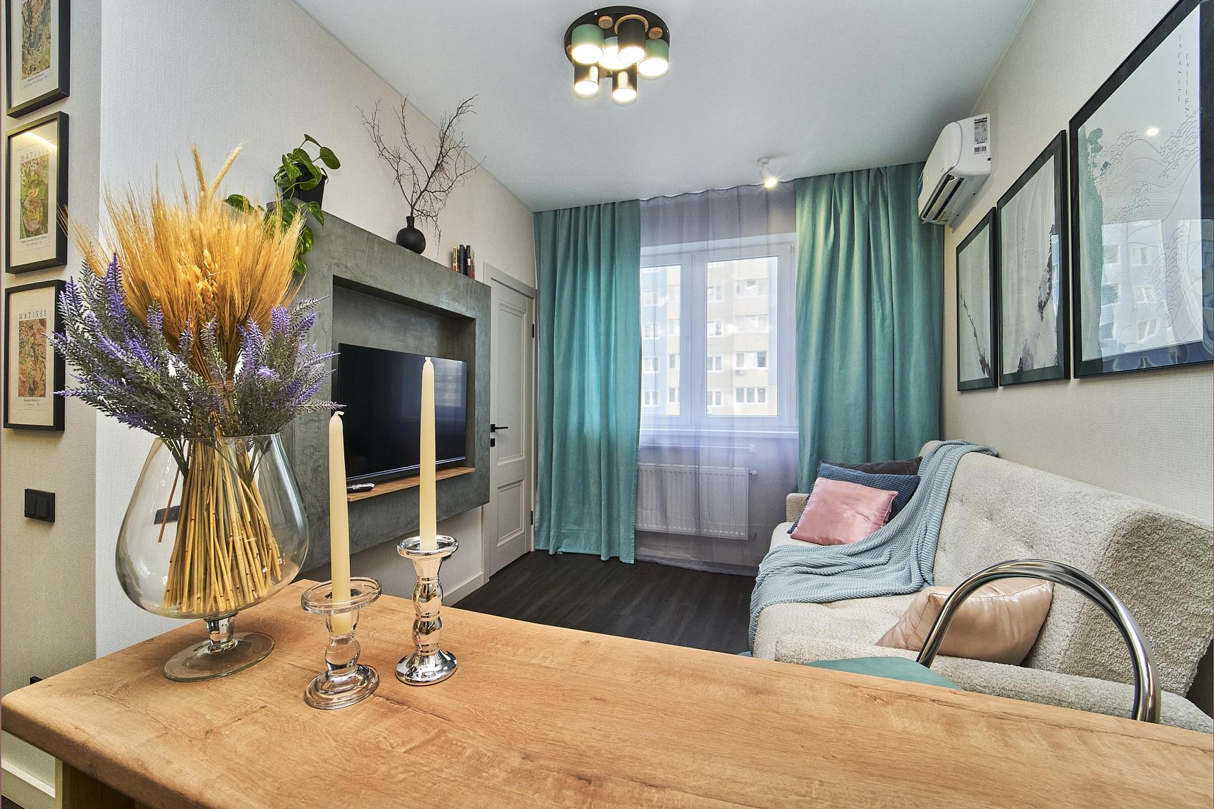 Фото №4: 1-комнатная квартира 33 м² - Краснодар, Завод Радиоизмерительных Приборов, Прикубанский внутригородской округ, мкр. имени Петра Метальникова, ул. Российская, 267к5