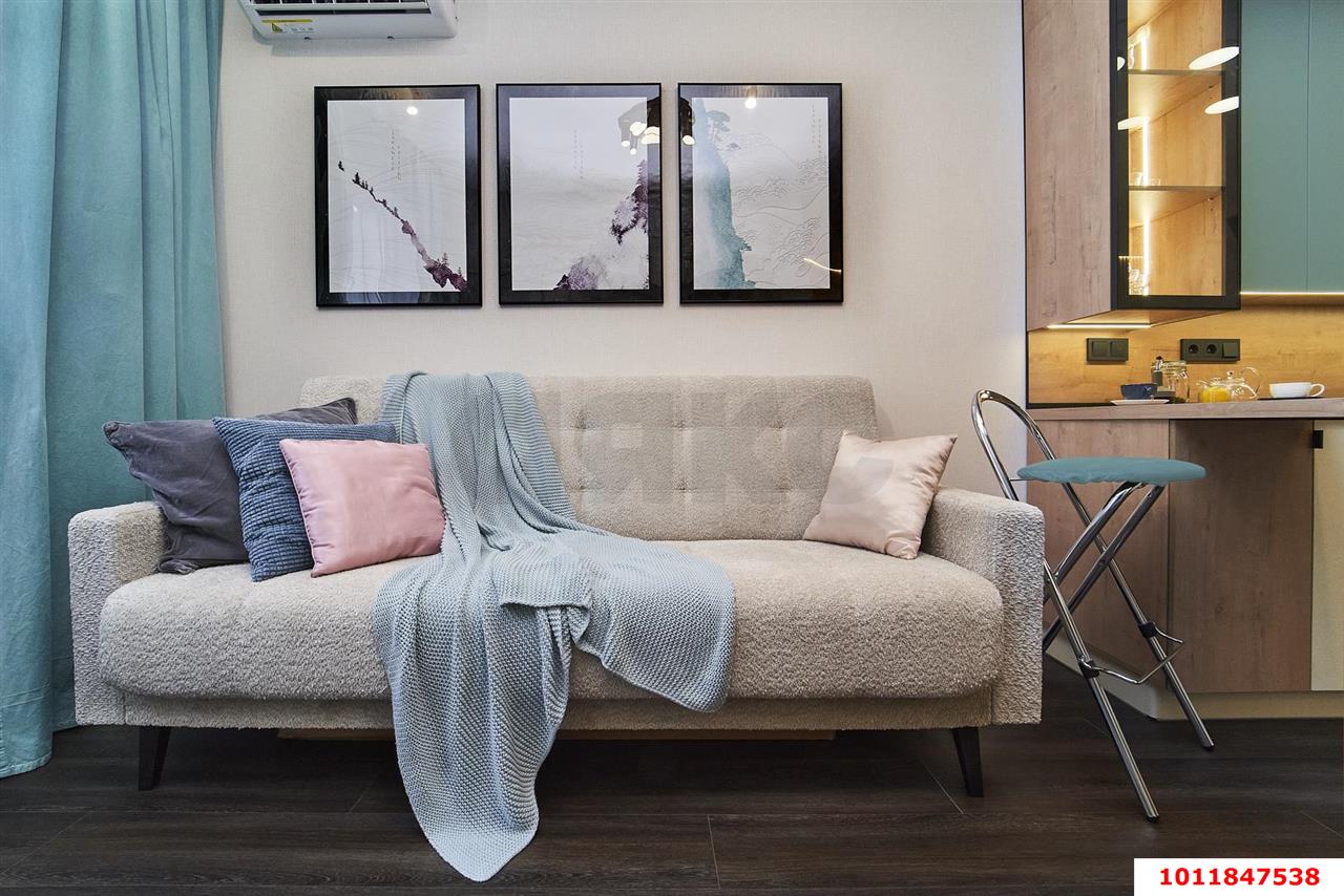 Фото №3: 1-комнатная квартира 33 м² - Краснодар, имени Петра Метальникова, ул. Российская, 267к5