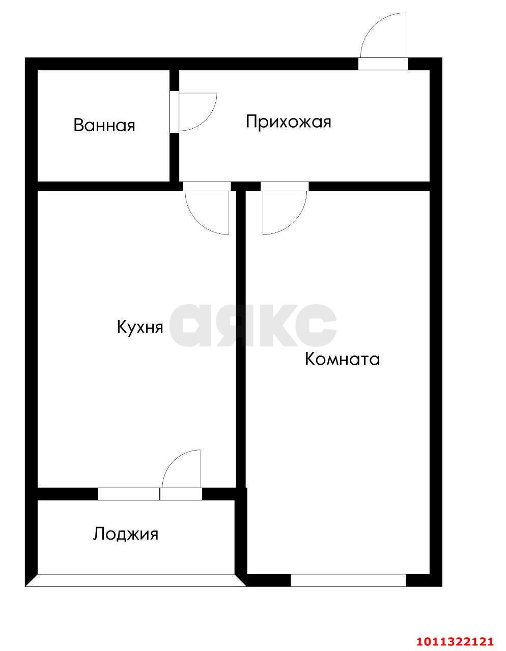 Фото №9: 1-комнатная квартира 45 м² - Краснодар, Прикубанский внутригородской округ, мкр. 2-я Площадка, ул. Ветеранов, 83к3