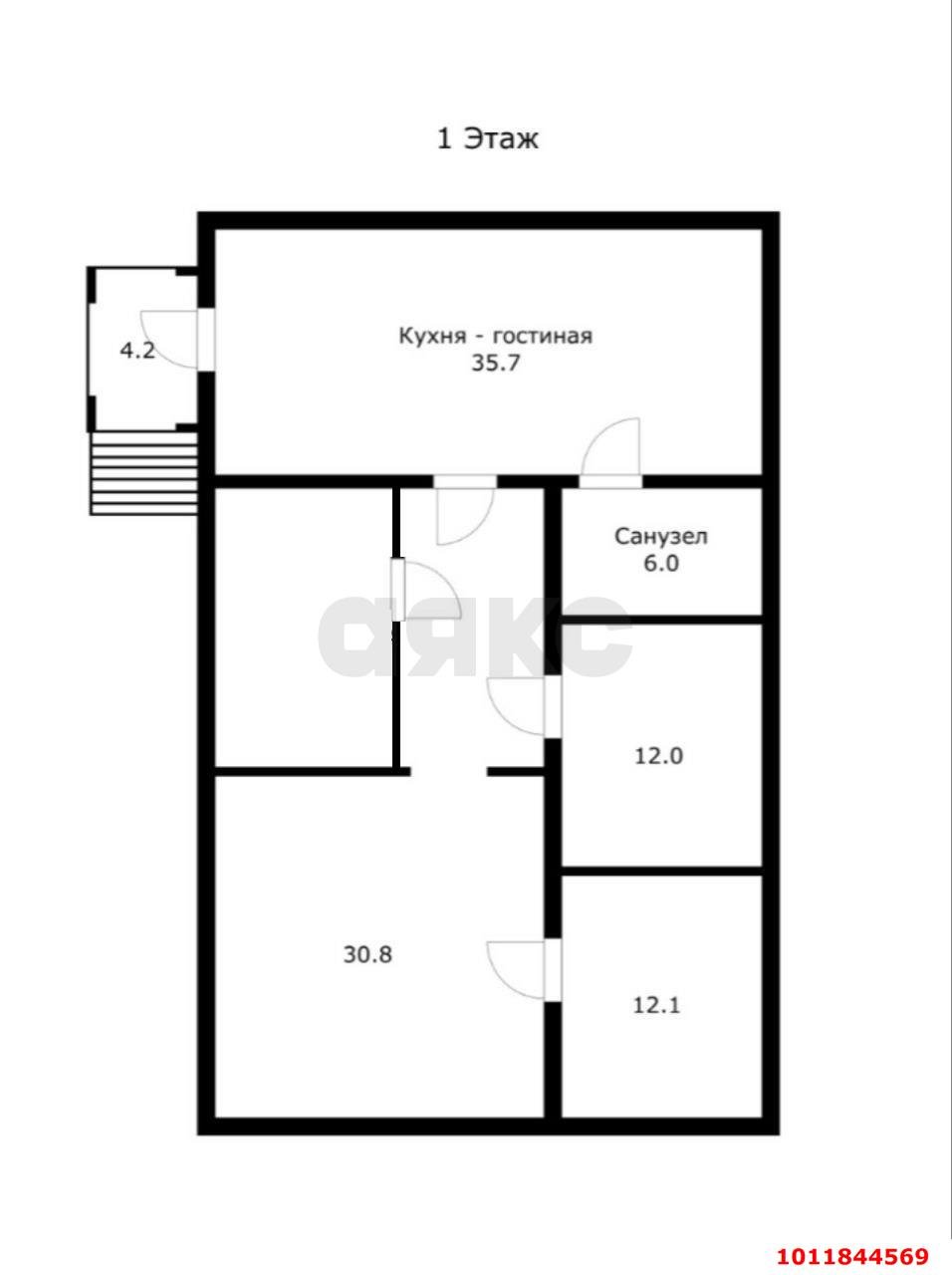 Фото №15: Дом 122 м² + 6 сот. - Краснодар, Центральный, ул. Володарского, 29