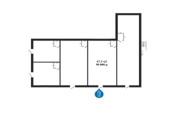 Фото №5: Коммерция 67 м² - Новая Адыгея, мкр. жилой комплекс Мега-Победа, ул. Береговая, 3с3