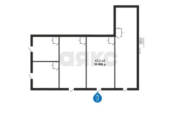Фото №5: Торговое помещение 68 м² - Новая Адыгея, мкр. жилой комплекс Мега-Победа, ул. Береговая, 3с3