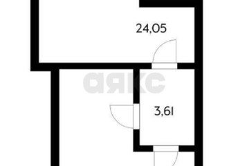 Фото №2: Торговое помещение 55 м² - Краснодар, мкр. Музыкальный, ул. имени Сергея Есенина, 127/2