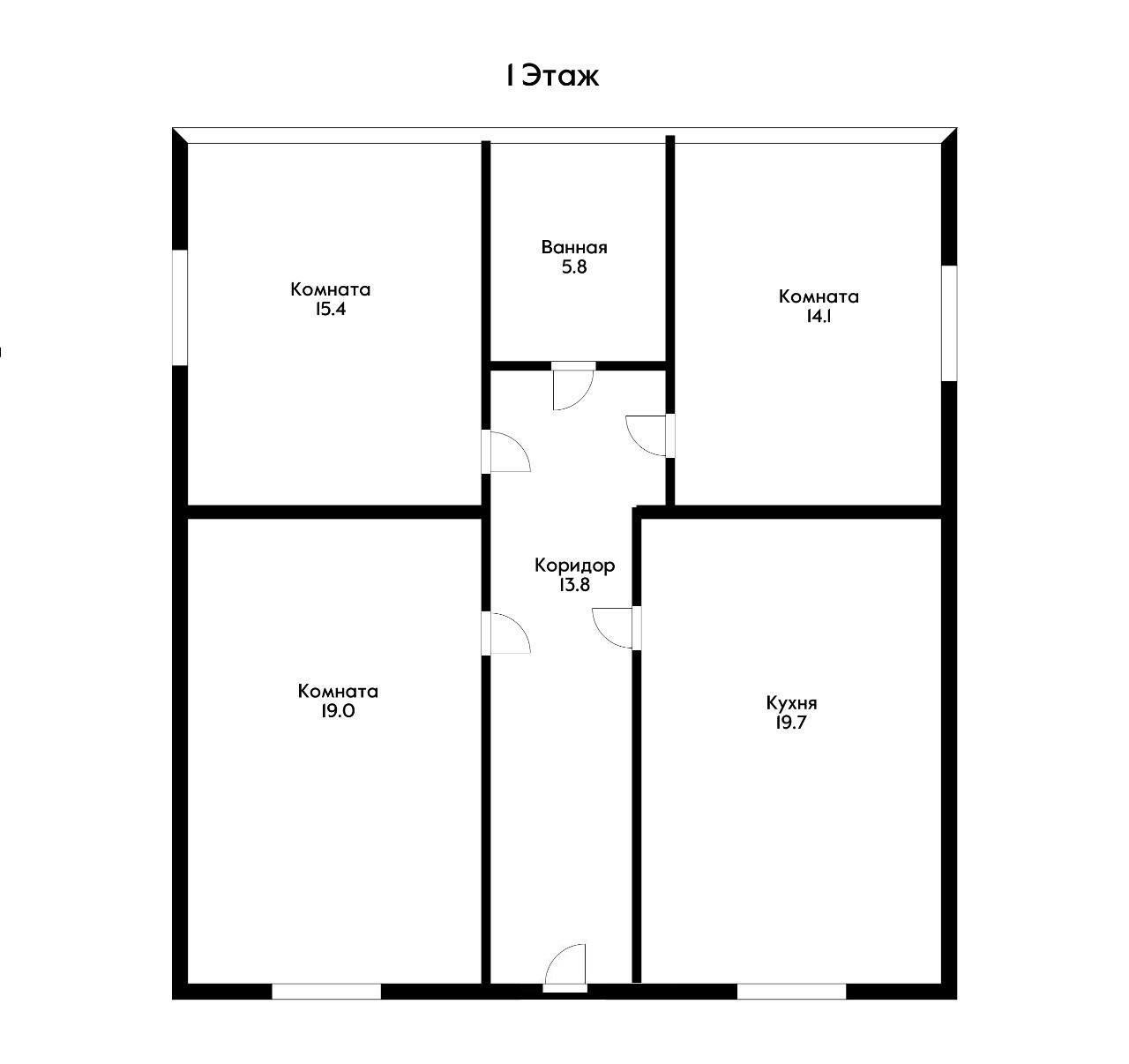 Фото №10: Дом 87 м² + 4.03 сот. - Шоссейное, мкр. Прикубанский внутригородской округ, ул. Яблоневая, 40
