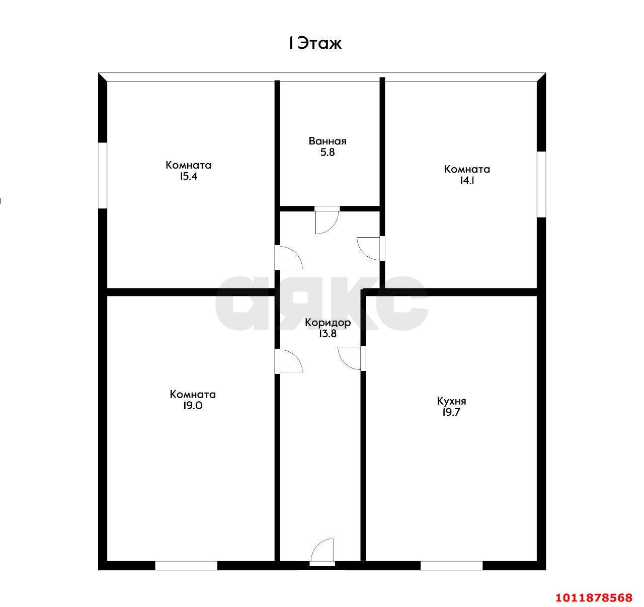 Фото №10: Дом 87 м² + 4.03 сот. - Шоссейное, Прикубанский внутригородской округ, ул. Яблоневая, 40