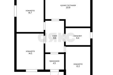 Фото №1: Дом 90 м² - Старокорсунская, мкр. Карасунский внутригородской округ, ул. Бородинская, 1