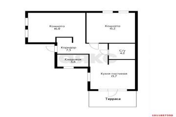 Фото №5: Дом 81 м² - Старокорсунская, мкр. Карасунский внутригородской округ, ул. Садовая, 30/5
