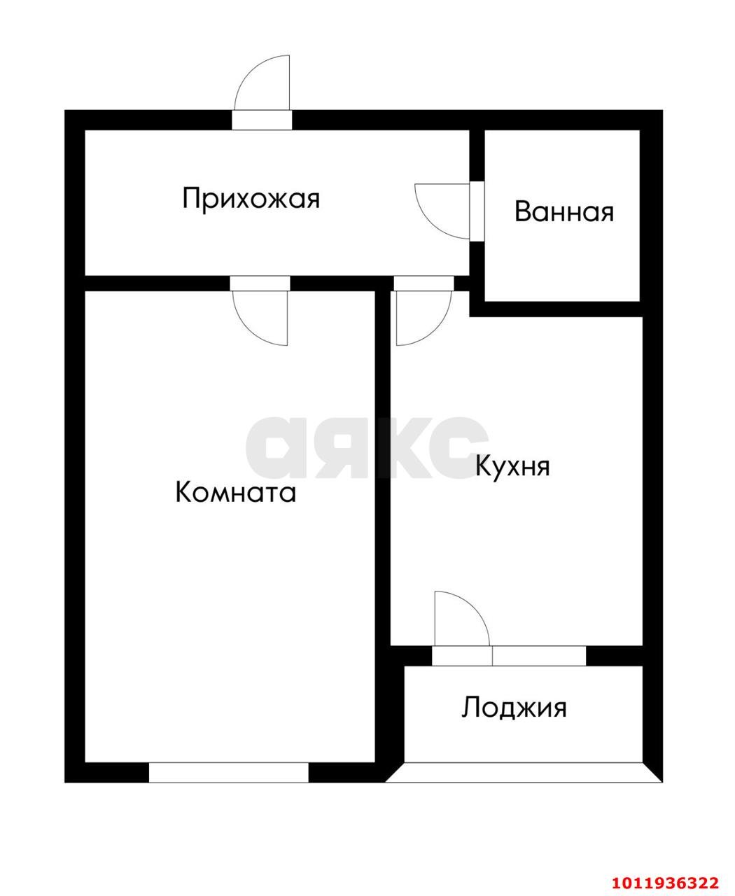Фото №1: 1-комнатная квартира 44 м² - Краснодар, жилой комплекс Калина-парк, ул. Генерала Петрова, 2/Алит1
