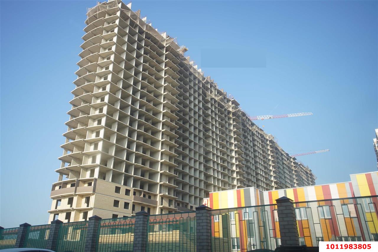 Фото №3: 1-комнатная квартира 34 м² - Краснодар, Славянский, Прикубанский внутригородской округ, Завод Радиоизмерительных Приборов, жилой комплекс Лучший, мкр. имени Петра Метальникова, ул. Петра Метальникова, 36