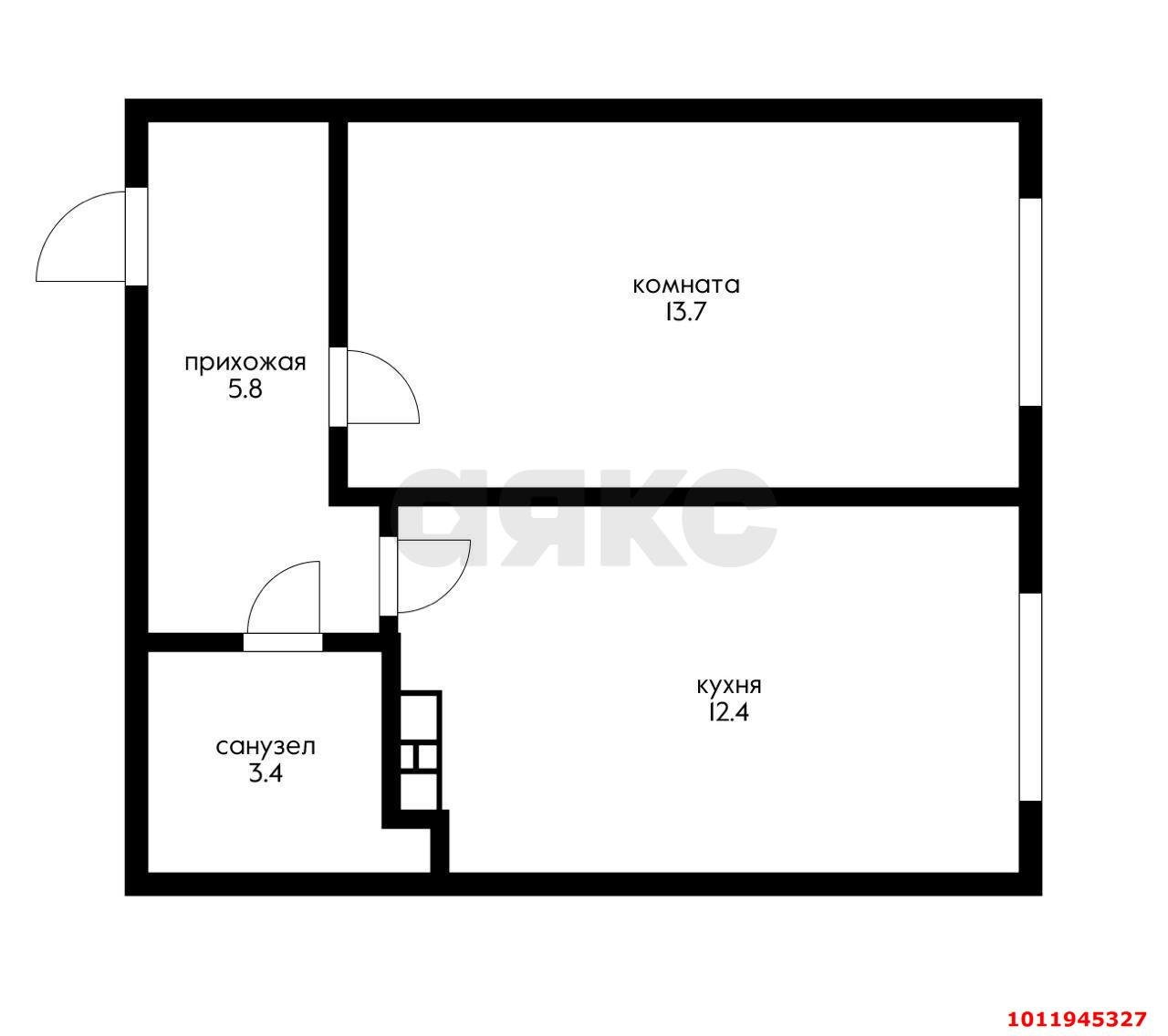 Фото №14: 1-комнатная квартира 35 м² - Краснодар, Прикубанский внутригородской округ, мкр. жилой комплекс Самолёт, ул. Западный Обход, 39/2
