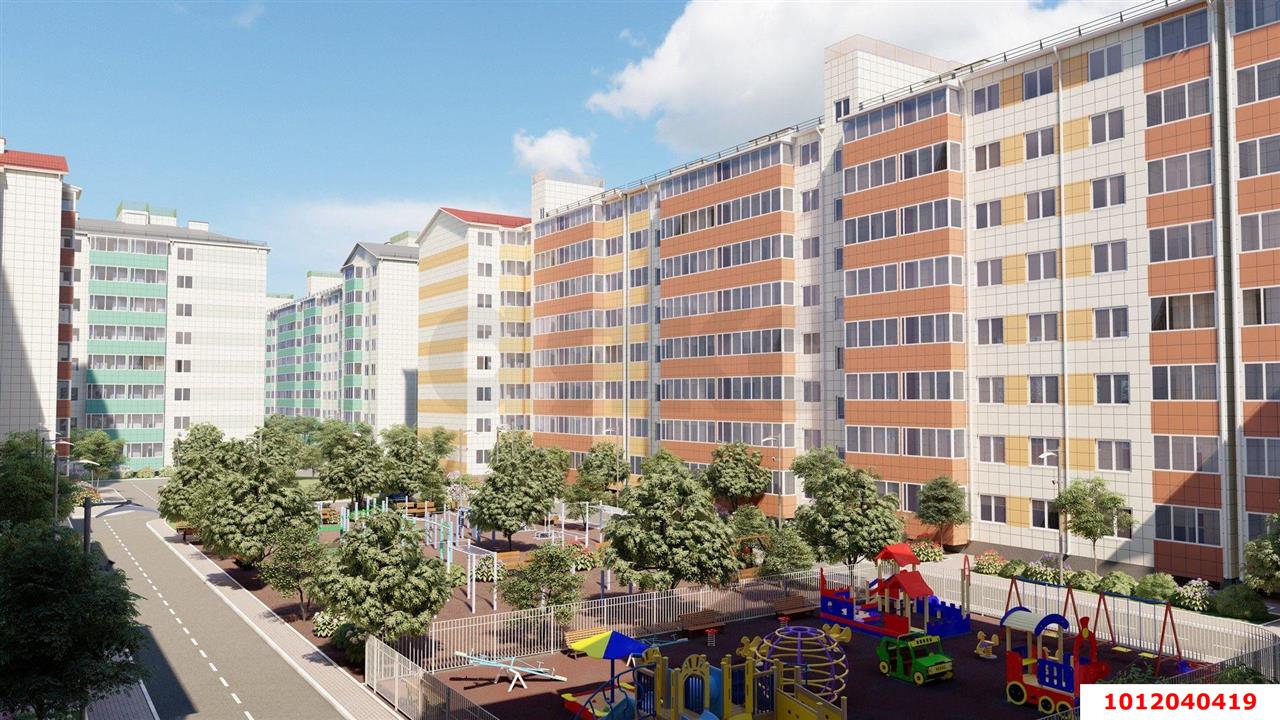 Фото №3: 1-комнатная квартира 35 м² - Краснодар, жилой комплекс Краски, ул. Краеведа Соловьёва, 6к6