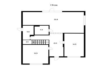 Фото №3: Дом 195 м² - Краснодар, х. дачное товарищество Верхний казачий, ул. Екатерины Великой, 41