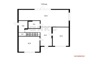 Фото №3: Дом 195 м² - Краснодар, х. дачное товарищество Верхний казачий, ул. Екатерины Великой, 41