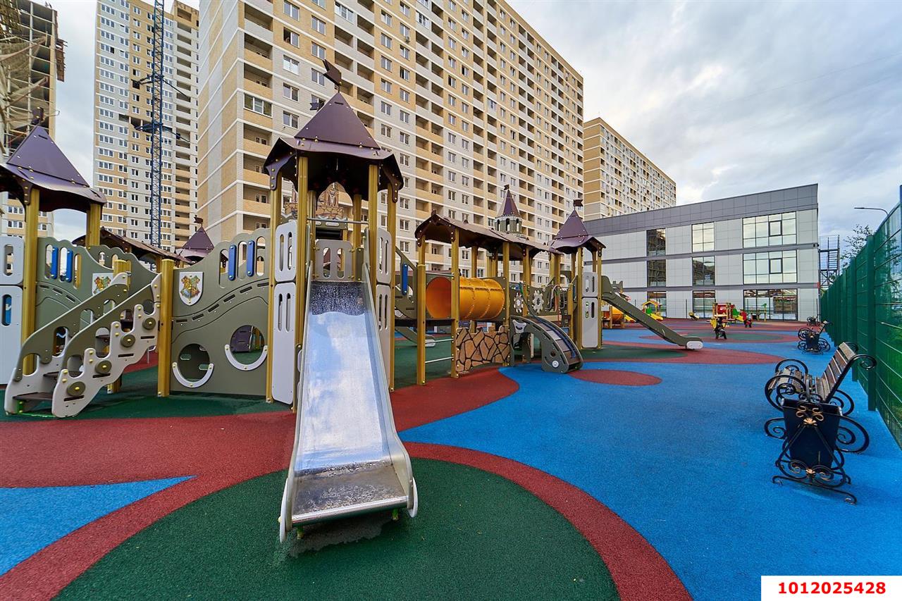 Фото №4: 1-комнатная квартира 37 м² - Краснодар, Славянский, ул. Заполярная, 39к2