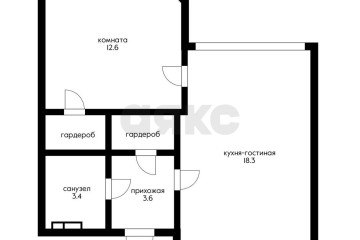 Фото №1: 1-комнатная квартира 41 м² - Краснодар, мкр. Восточно-Кругликовский, ул. имени 40-летия Победы, 97/2