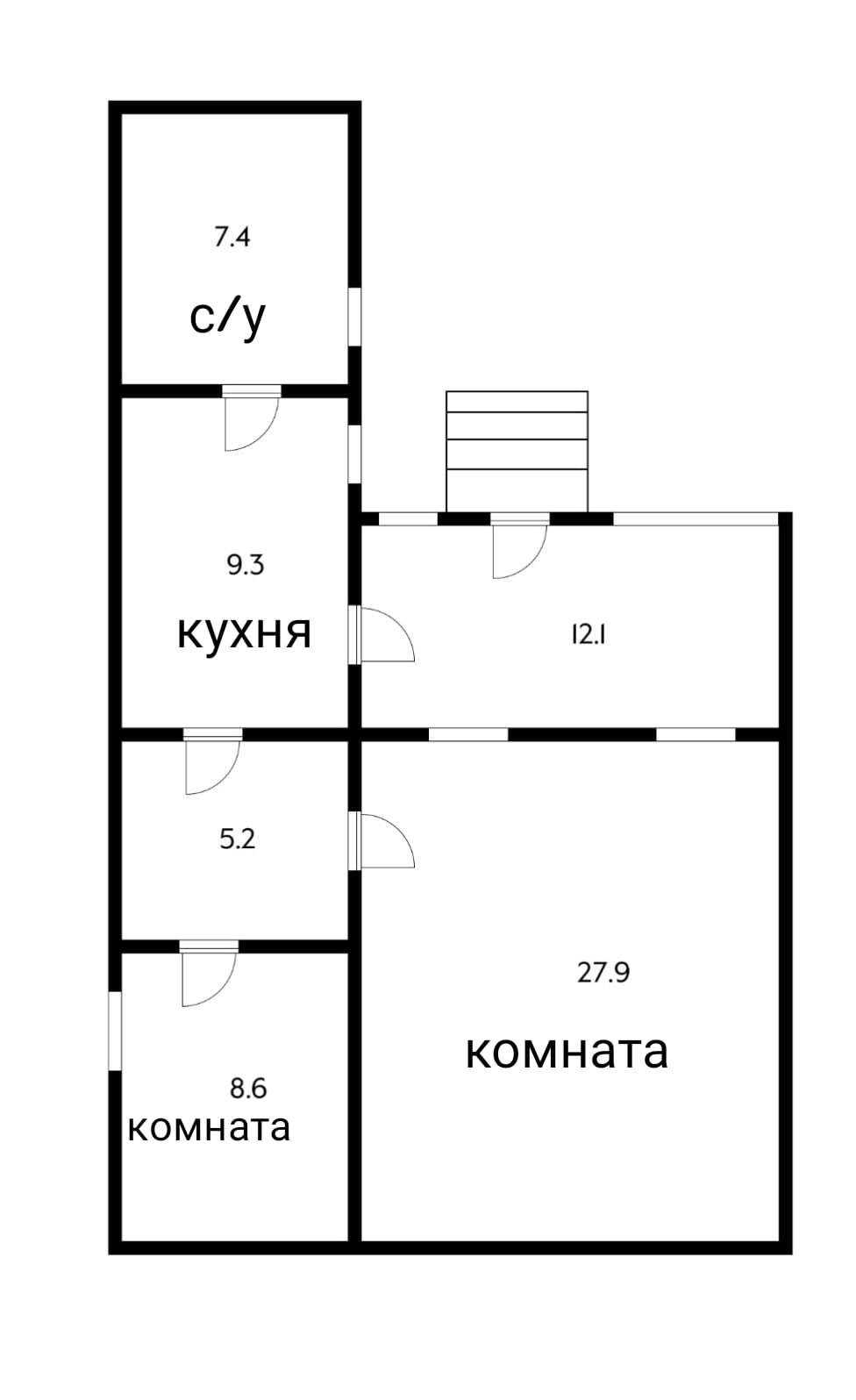 Фото №13: Дом 65 м² + 2 сот. - Краснодар, Западный внутригородской округ, мкр. Центральный, ул. Октябрьская, 84Г