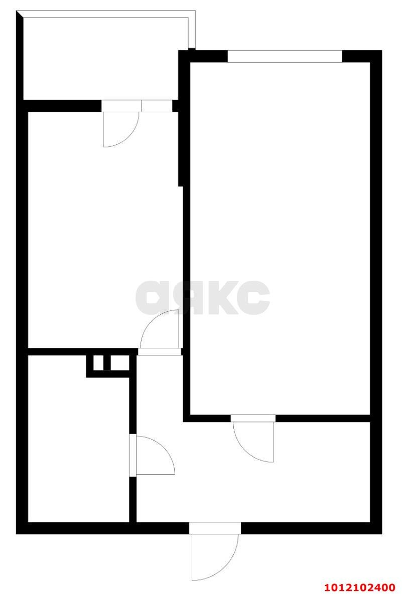 Фото №16: 1-комнатная квартира 41 м² - Краснодар, жилой комплекс Дружный, ул. Адмирала Серебрякова, 3