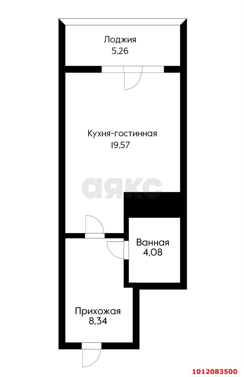 Фото №18: Студия 37 м² - Туапсе, ул. Портовиков, 39/4