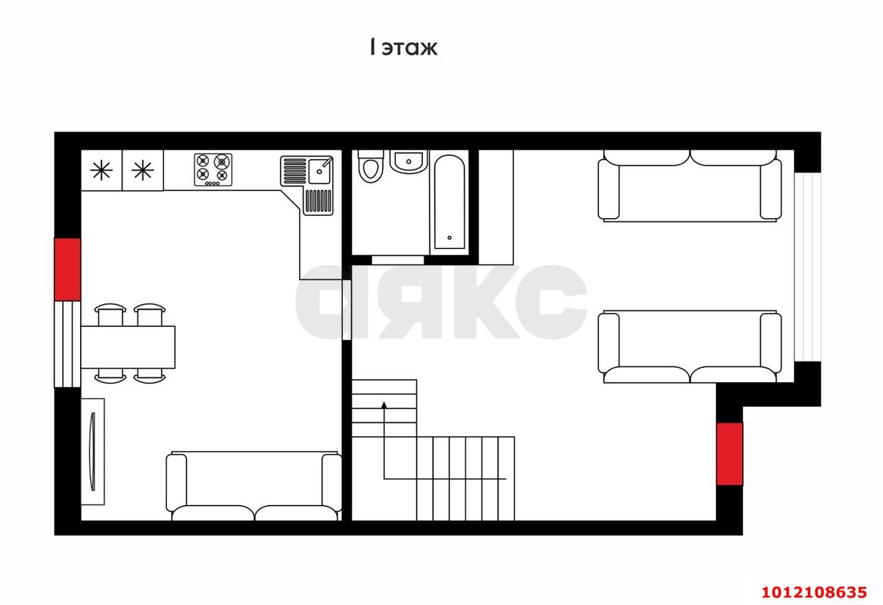 Фото №15: Таунхаус 110 м² + 2 сот. - Краснодар, Калинино, пер. Листопадный, 7