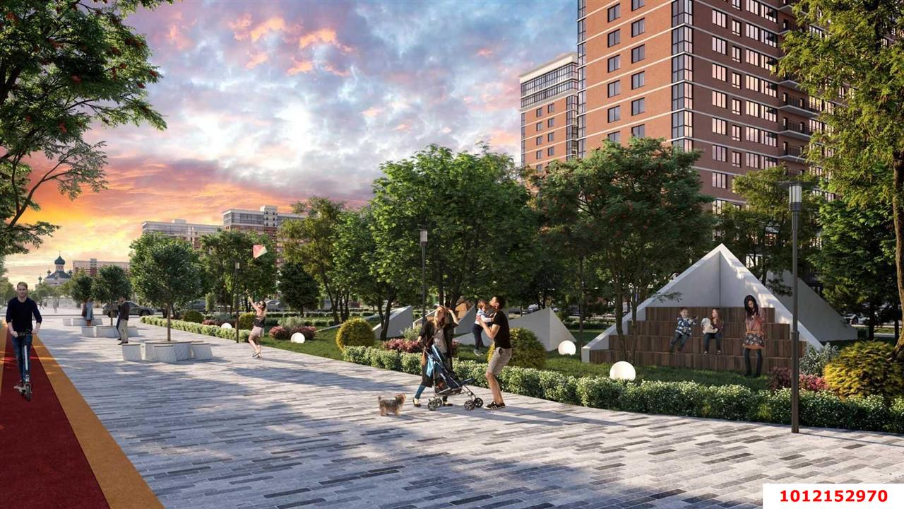 Фото №3: Студия 26 м² - Краснодар, Прикубанский внутригородской округ, мкр. жилой комплекс Самолёт-4, ул. Константина Гондаря, 103