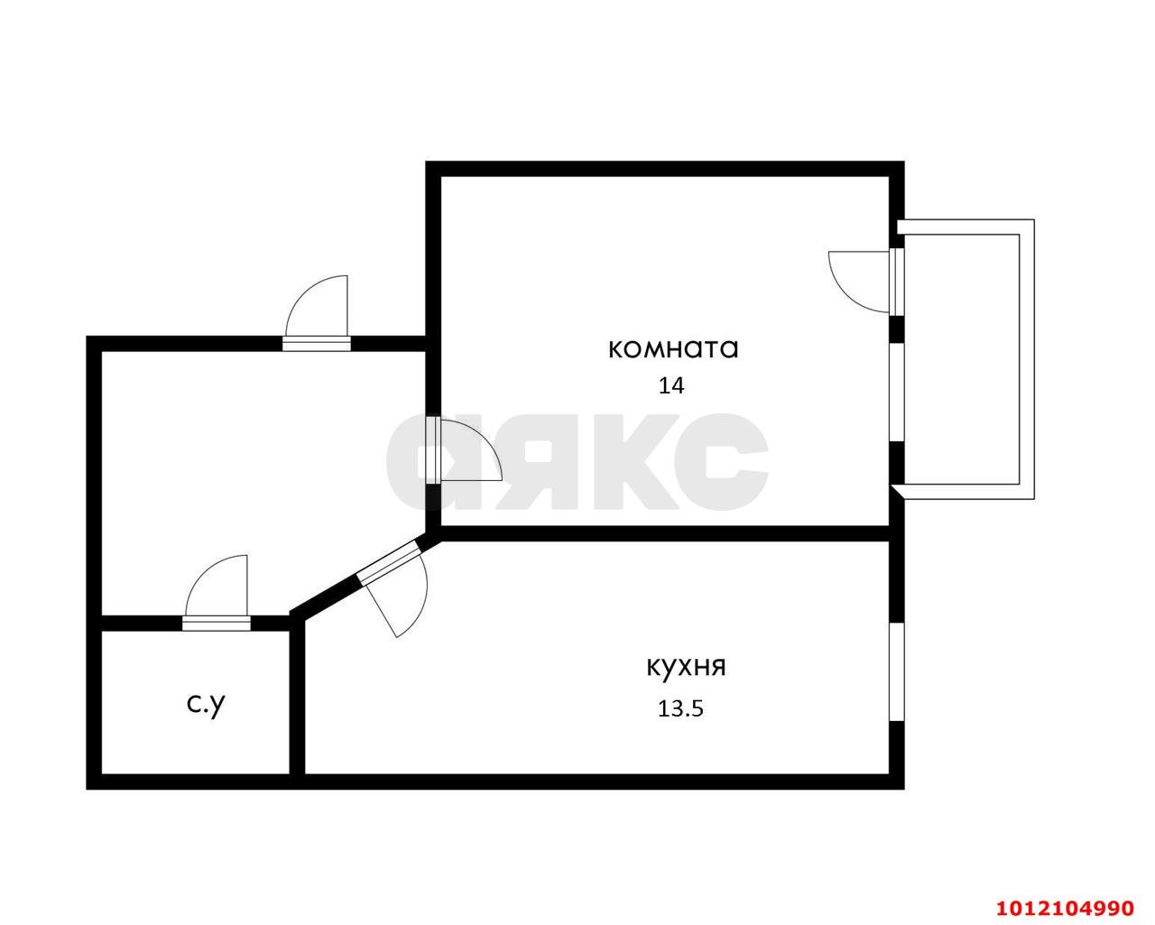 Фото №11: 1-комнатная квартира 83 м² - Краснодар, жилой комплекс Новый Город, ул. Шевцова, 36/1