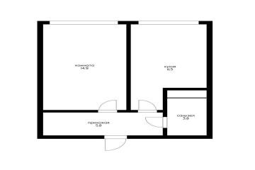 Фото №3: 1-комнатная квартира 35 м² - Новая Адыгея, мкр. жилой комплекс Мега-Победа, ул. Береговая, 3к13