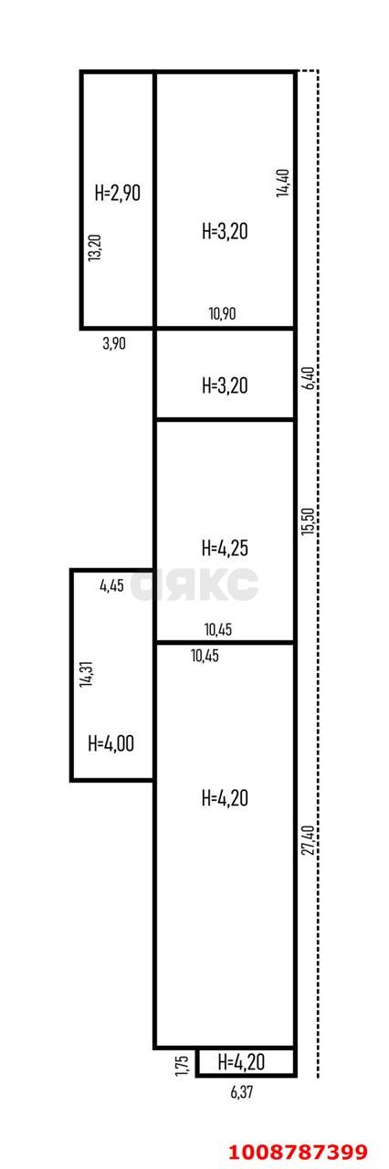 Фото №2: Коммерция 57 м² - Краснодар, Центральный внутригородской округ, мкр. Центральный, ул. Ленина, 88