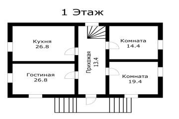 Фото №3: Дом 217 м² - Краснодар, мкр. 2-я Площадка, ул. Александра Пархоменко, 18