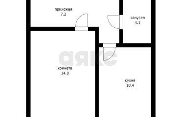 Фото №3: 1-комнатная квартира 36 м² - Краснодар, п. Калинино, ул. 1 Мая, 556/1