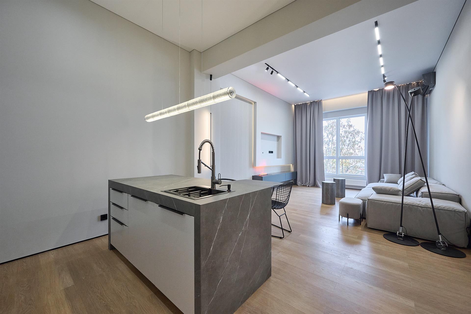 Фото №8: 1-комнатная квартира 72 м² - Краснодар, ЖК Девелопмент Плаза, Завод Измерительных Приборов, Прикубанский внутригородской округ, мкр. жилой комплекс Девелопмент Плаза, ул. имени 40-летия Победы, 33Г