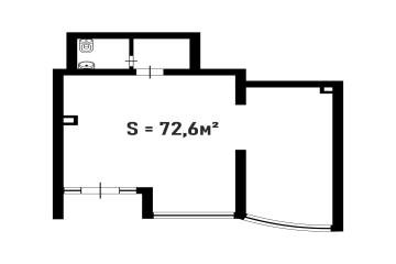Фото №2: Коммерция 72 м² - Краснодар, мкр. жилой комплекс Дружный, б-р Адмиралтейский, 3