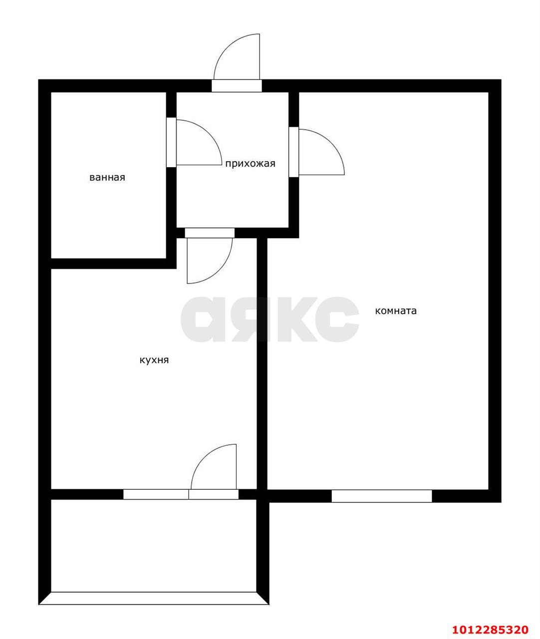 Фото №10: 1-комнатная квартира 34 м² - Краснодар, жилой комплекс Спортивная Деревня, ул. Западный Обход, 42к7