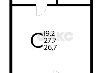 Фото №1: Студия 30 м² - Новая Адыгея, мкр. жилой комплекс Мега, ул. Бжегокайская, 90/5к1