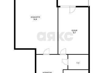 Фото №1: 1-комнатная квартира 35 м² - Краснодар, мкр. ЖК Возрождение, 