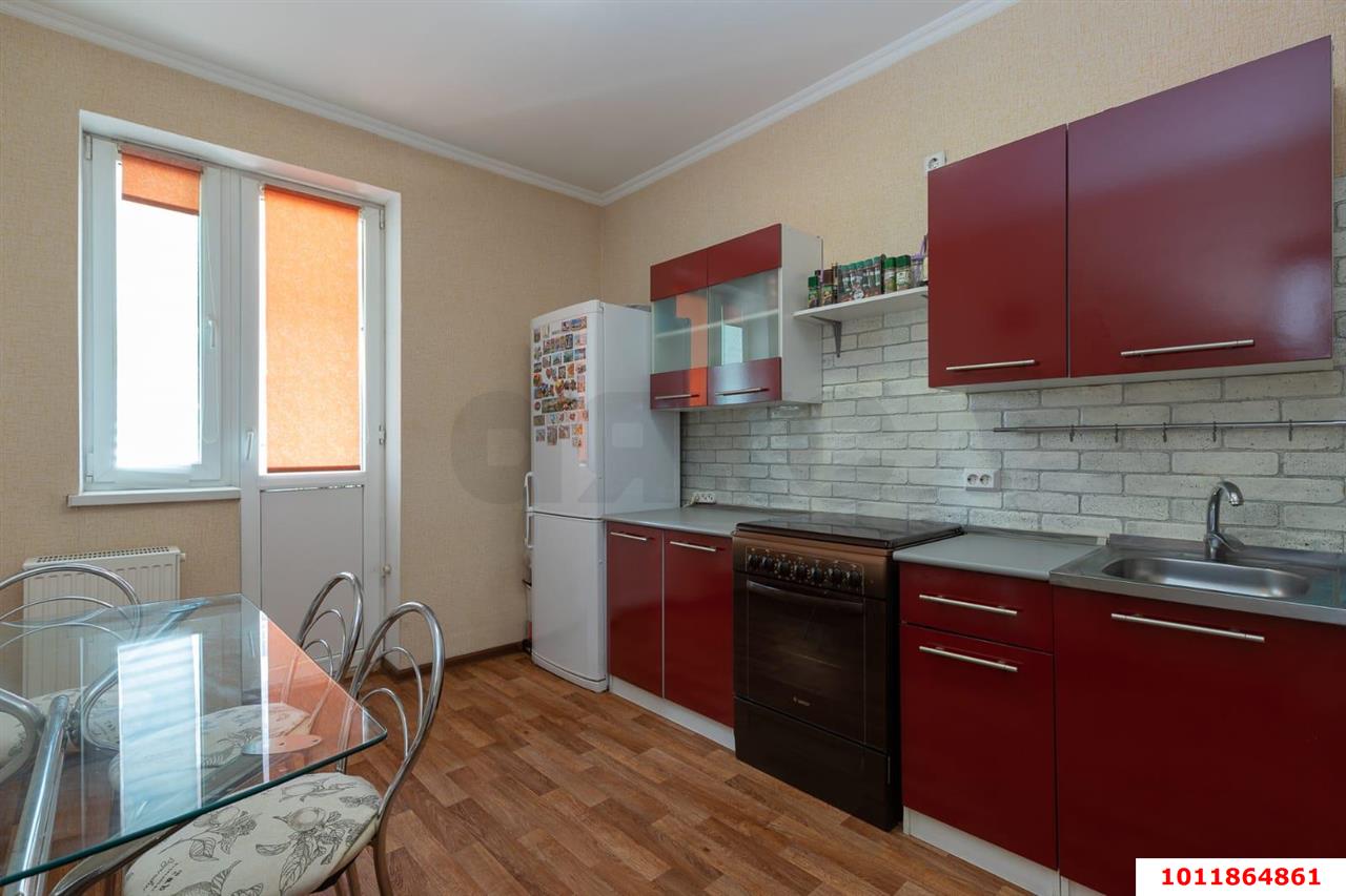 Фото №4: 1-комнатная квартира 35 м² - Краснодар, Прикубанский внутригородской округ, Восточно-Кругликовский, мкр. ЖК Возрождение