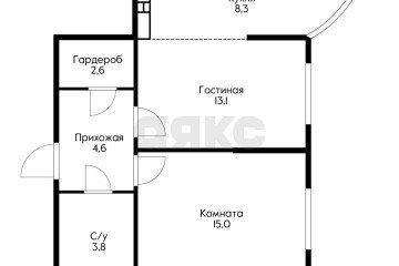 Фото №2: 2-комнатная квартира 50 м² - Краснодар, мкр. жилой комплекс Самолёт-6, ул. Ивана Беличенко, 92