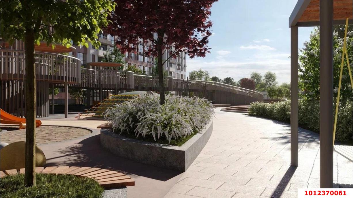 Фото №6: 1-комнатная квартира 38 м² - Краснодар, жилой комплекс Все Свои, ул. Колхозная, 5/2к4