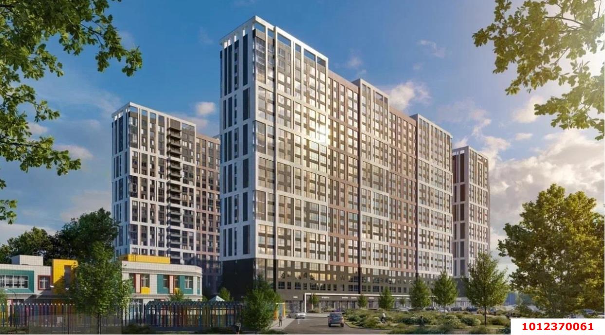 Фото №1: 1-комнатная квартира 38 м² - Краснодар, жилой комплекс Все Свои, ул. Колхозная, 5/2к4