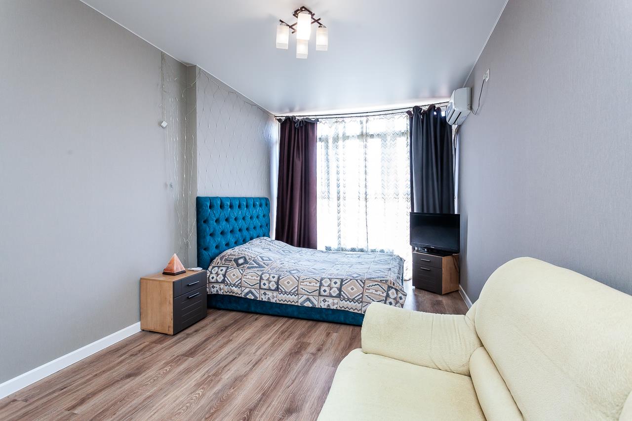 Фото №4: 1-комнатная квартира 46 м² - Краснодар, Прикубанский внутригородской округ, мкр. жилой комплекс Самолёт, ул. Западный Обход, 39/2к4