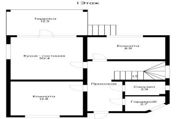 Фото №5: Дом 129 м² - Ленина, п. коттеджный  Зелёная Роща, ул. Тополиная, 73