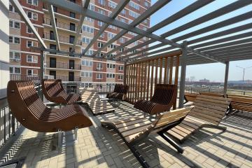 Фото №2: 1-комнатная квартира 37 м² - Краснодар, мкр. жилой комплекс Самолёт, ул. Западный Обход, 39/2к3