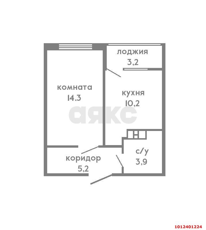 Фото №16: 1-комнатная квартира 37 м² - Краснодар, Прикубанский внутригородской округ, мкр. жилой комплекс Самолёт, ул. Западный Обход, 39/2к3