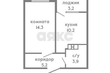 Фото №4: 1-комнатная квартира 33 м² - Краснодар, мкр. жилой комплекс Самолёт, ул. Западный Обход, 39/2к4