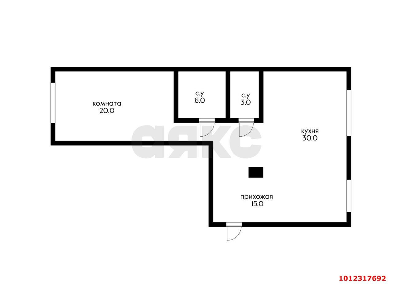 Фото №15: 2-комнатная квартира 74 м² - Краснодар, Юбилейный, пр-кт Чекистов, 39